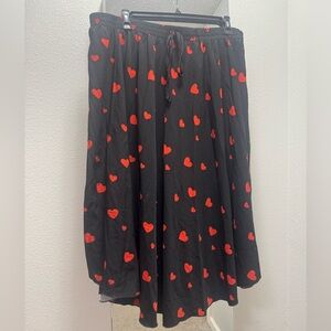Hearted skirt